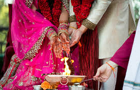 In Sangamner taluka son and father filed a FIR for wedding without a license