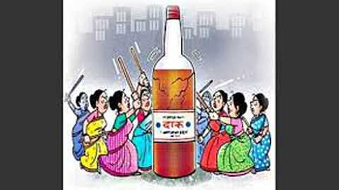 Woman Gets United For Liquor Ban
