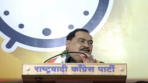 ''त्यांनी मला ईडी लावली तर मी त्यांची सीडी लावेल' - एकनाथ खडसेंचा हल्लाबोल 