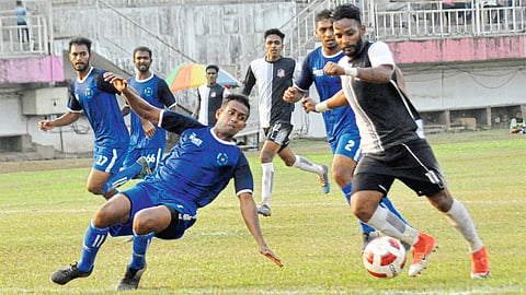 KSA Football Competition Practice Club Vs Dilbahar Mathch Tie 