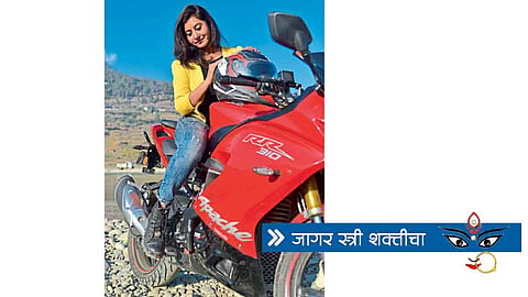 Navratri Festival 2019 : इंटरनॅशनल बाईक रायडर