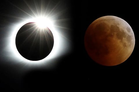 solar eclipse lunar eclipse