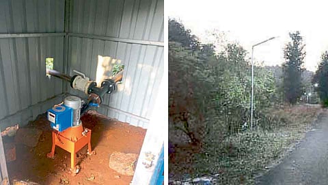 बंधाऱ्यातील पाण्यावर एक केव्ही वीजनिर्मिती 