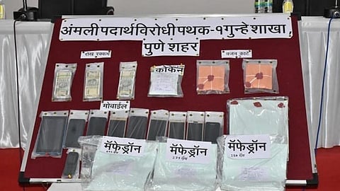 36 grams of cocaine 1 kg of mephedrone  worth Rs 67 lakh seized from foreigners in Pune