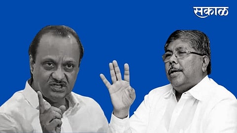 Ajit Pawar and Chandrakant Patil