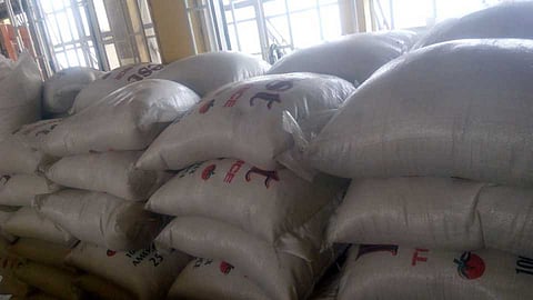 Black grain Market.