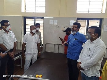 लोकवर्गणीतून ग्रामीण रुग्णालयात ऑक्सिजन बेड...कामाचा शुभारंभ ! 