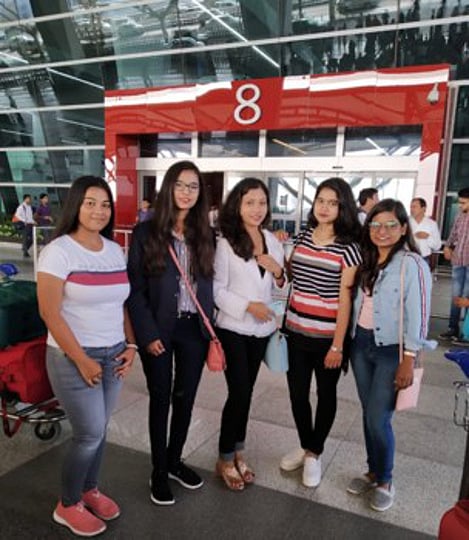 Five students