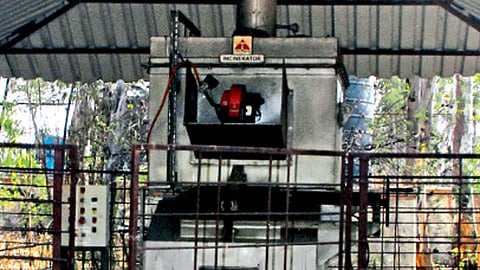 बिल थकल्याने गॅस शवदाहिनी बंद