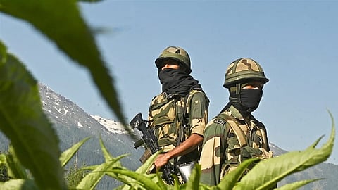 India, China, Border