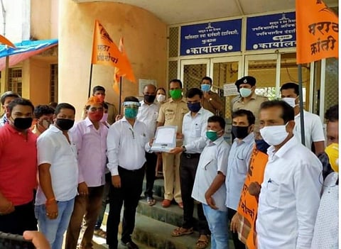 Maratha community is aggressive in Kudal taluka