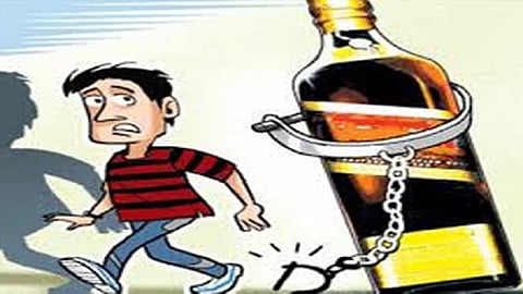 Liquor seized