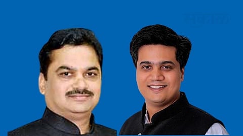 MLA Rohit Pawar came to power in the village of BJP minister Ram Shinde.jpg