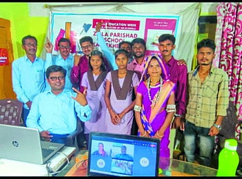 अतिदुर्गम भागातील काल्लेखेतपाडा शाळेची जागतिक शाळांमध्ये निवड 