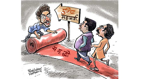 युतीचा महामार्ग? (ढिंग टांग!)