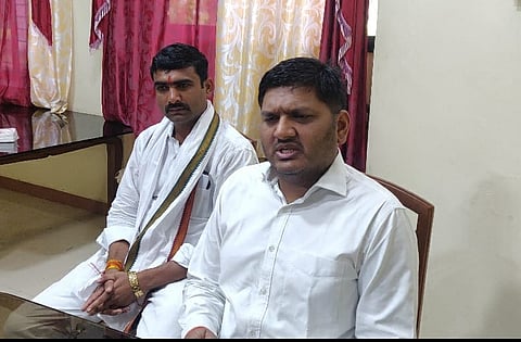 Press Conference of Minister Prajakt Tanpure at Rahuri regarding KK Range