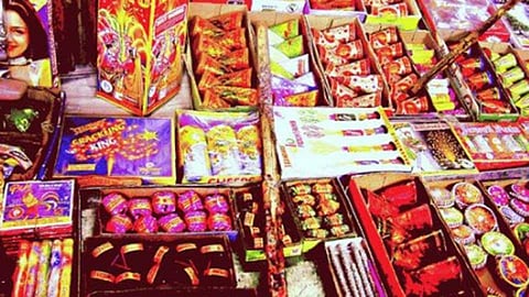 Production in the fireworks industry fell by fifty per cent nashik marathi news