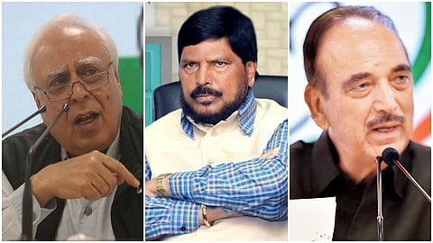 Ramdas Athawale,bjp, nda, Ghulam Nabi Azad,Kapil Sibal 