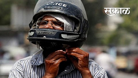 Now Helmet is compulsory to Government employees in Chandrapur 