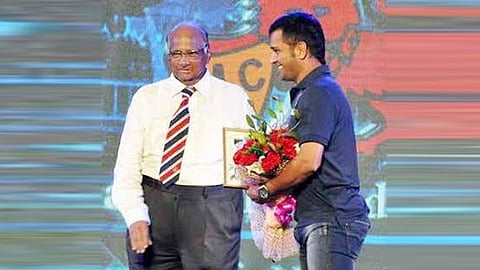 Sharad Pawar, MS Dhonis 