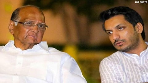 BIG BREAKING : शरद पवारांच्या भेटीसाठी पार्थ पवार 'सिल्व्हर ओक'वर पोहोचलेत 
