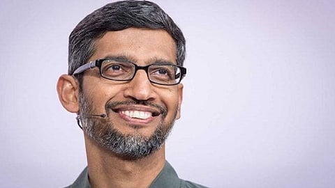 google ceo sundar pichai  promoted as ceo company alphabet Photo Source : khabar.ndtv.com 