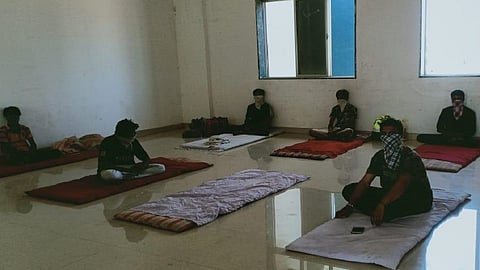 निवारा केंद्रात नागरिकांची केलेली सोय