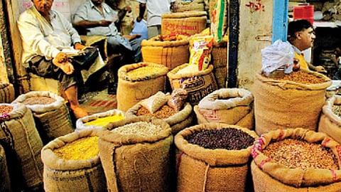 Unemployed workers are buying cheap grain in bhosari MIDC Pimpri