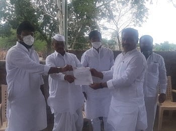 North Solapur NCP taluka president elected as Pralhad Kashid  
