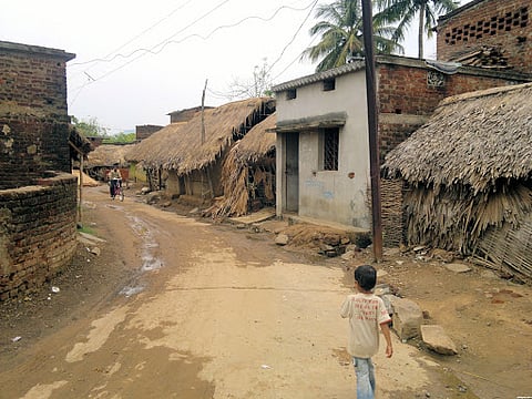 villeges sealed due to corona suspected