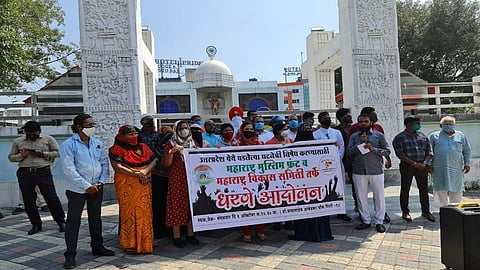 पिंपरी : मुस्लिम बांधवांकडून हाथरस घटनेचा निषेध; घोषणा देऊन केला आक्रोश व्यक्त