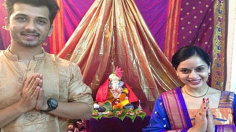 सेलिब्रेटी बाप्पा! गणेशोत्सव महत्त्वाचा आहेच; पण आरोग्यही सांभाळा - अभिजित खांडकेकर 