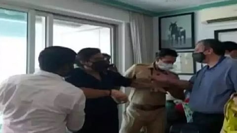 arnab arrested