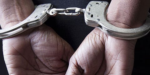 arrested 