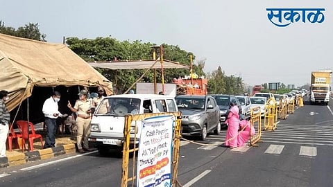 ST entry not allowed in belgaum kognoli check post for today