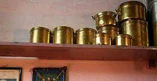 akola news Copper-brass utensils are made from the kitchen