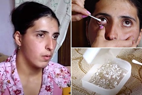 ...तिच्या डोळ्यातून अश्रुंऐवजी येतात क्रिस्टल!