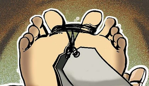 Farmer submerged in water in Bhandara district