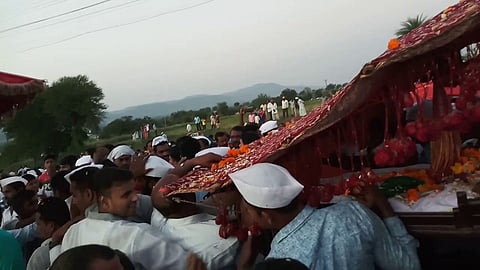 भाविकांनाे! किन्हई - औंधच्या देवींचा भेटीचा सोहळा रद्द