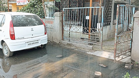 तळेगावात गटाराचे पाणी सोसायटीत;यशवंतनगरमधील सांडपाण्याचा प्रश्न गंभीर