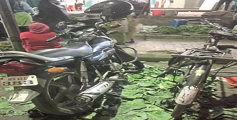 भाजी मंडईमुळे आपटे कॉलनीत कचरा 