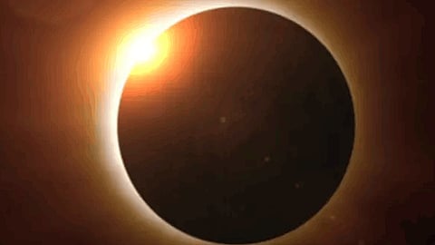 Is this information about the solar eclipse on Sunday 
