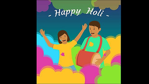 youth failed to play holi with girlfriend shot himself