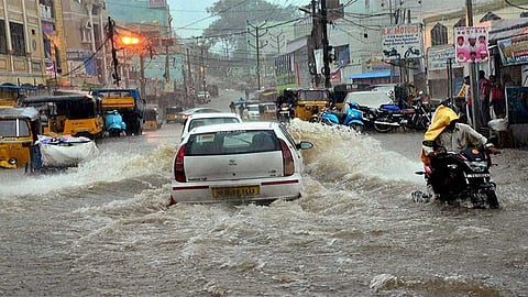 hydrabad heavy rain