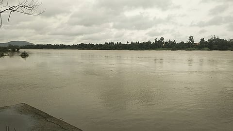 water out of character for Krishna river