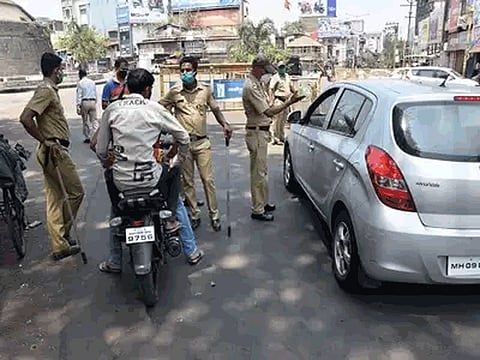 kolhapur bawada Three days lock down corona virus 