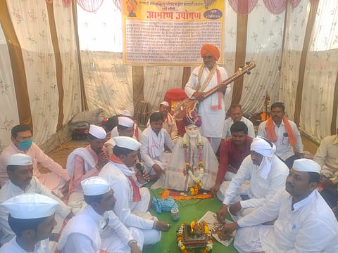  Akola News: One lakh Warakaris from Maharashtra will reach Akola, Warakaris perform Yajna to give wisdom to the government