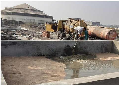 sludge Filteration project implemented in nagar
