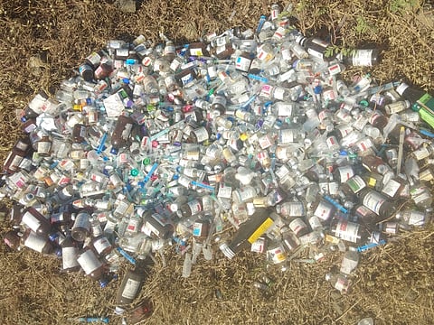 Akola Marathi News Biological waste found in intoxicants used as a cough medicine