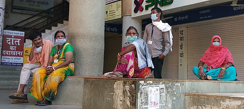 lockdown leads starvation of relatives of the  paitent 